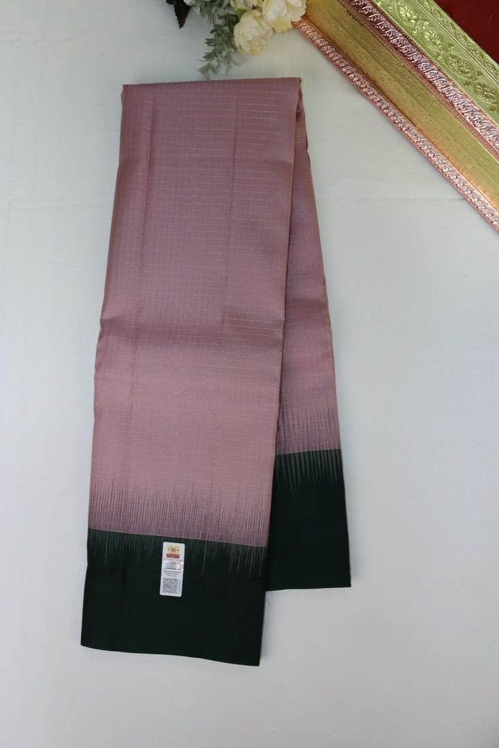 Classic Purple Pure Kanjipuram Saree