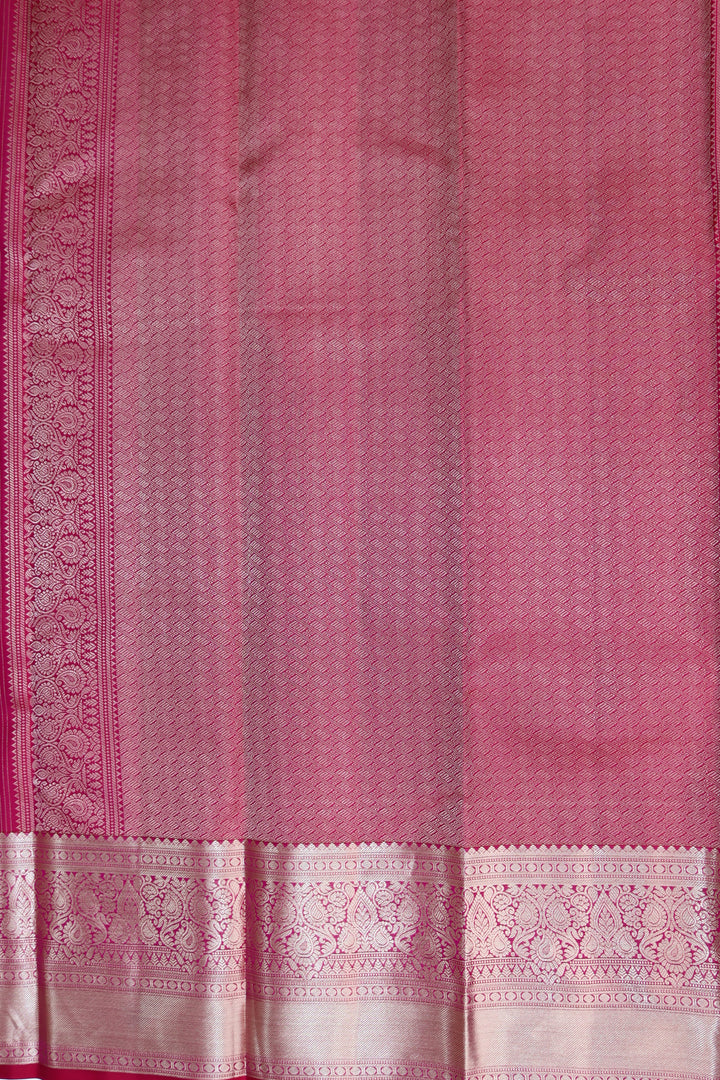 Luxurious Red Pure Kanjipuram Saree