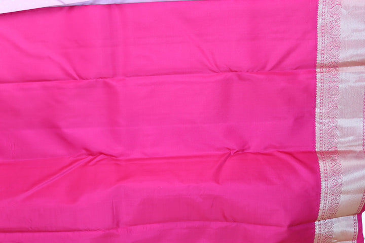 Regal Peach Pure Kanjipuram Saree