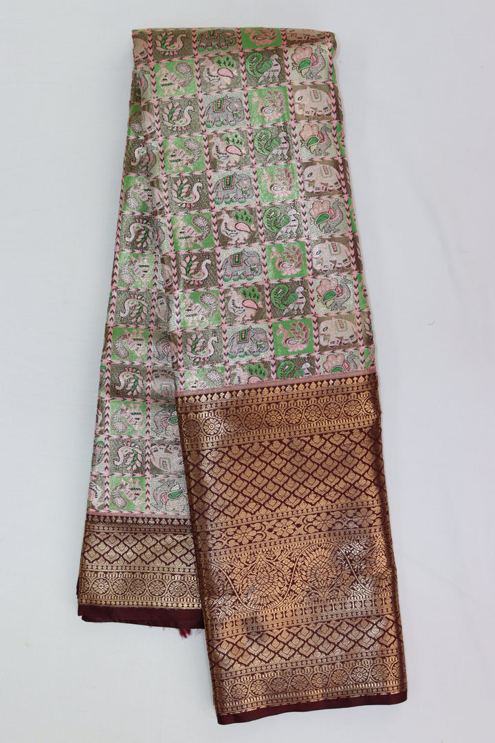 Royal Multi-Color Kanjipuram Saree