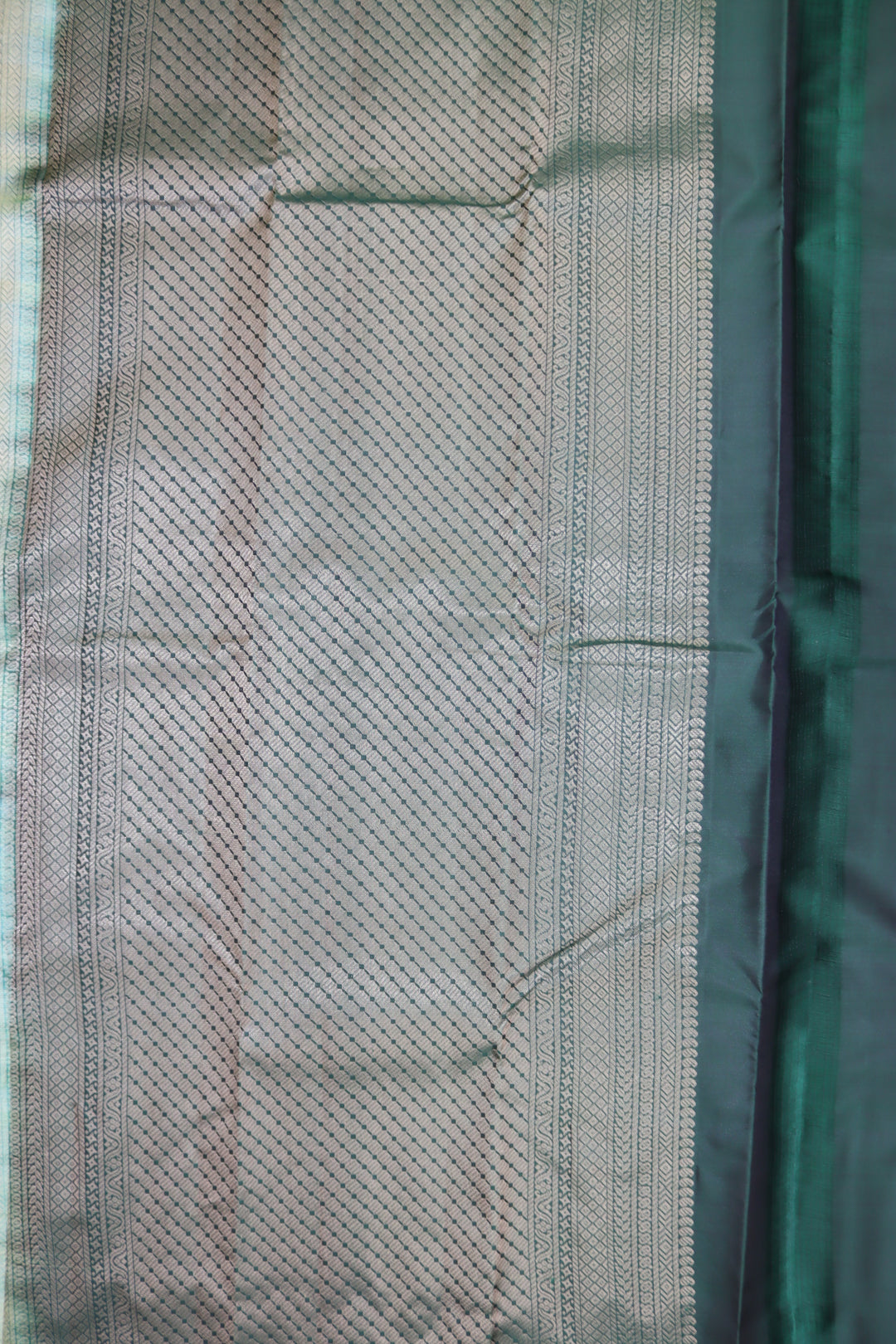 Royal Light Green Pure Kanjipuram Saree