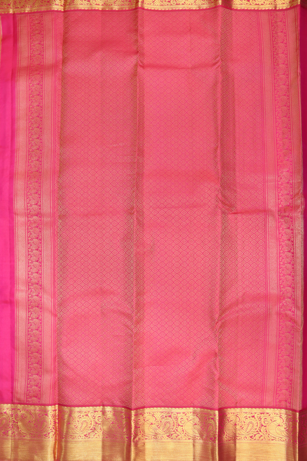 Exquisite Yellow Pure Kanjipuram Saree