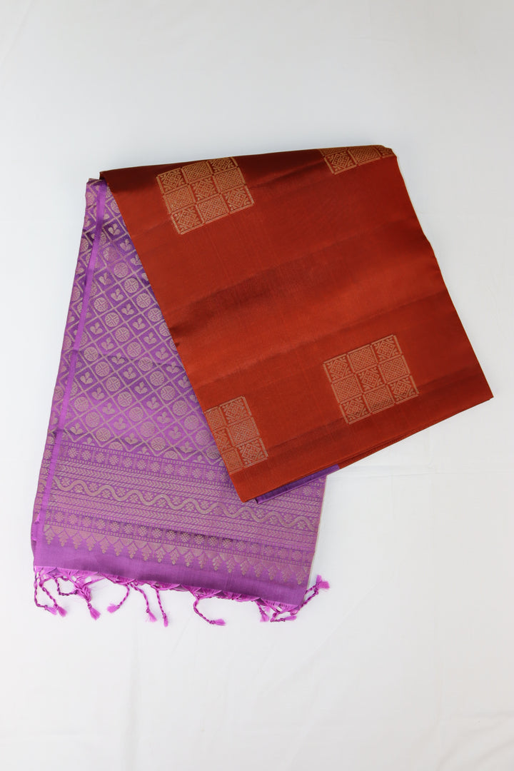 Divine Red Kanjipuram Saree