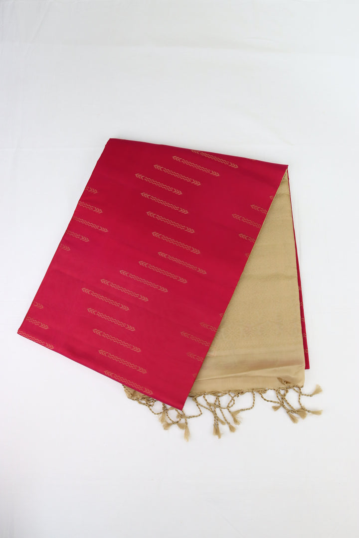 Mesmerizing Red Kanjipuram Saree