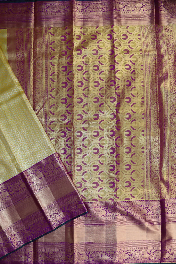 Regal Gold Kanjipuram Saree