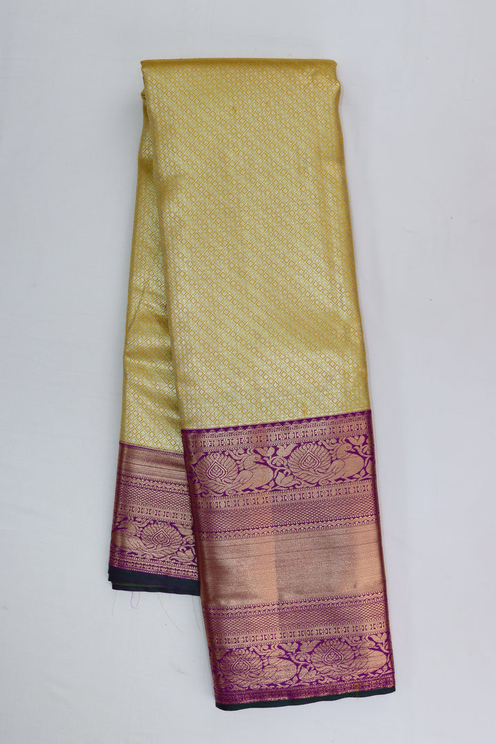 Regal Gold Kanjipuram Saree