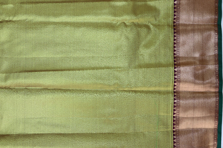 Stunning Green Kanjipuram Saree