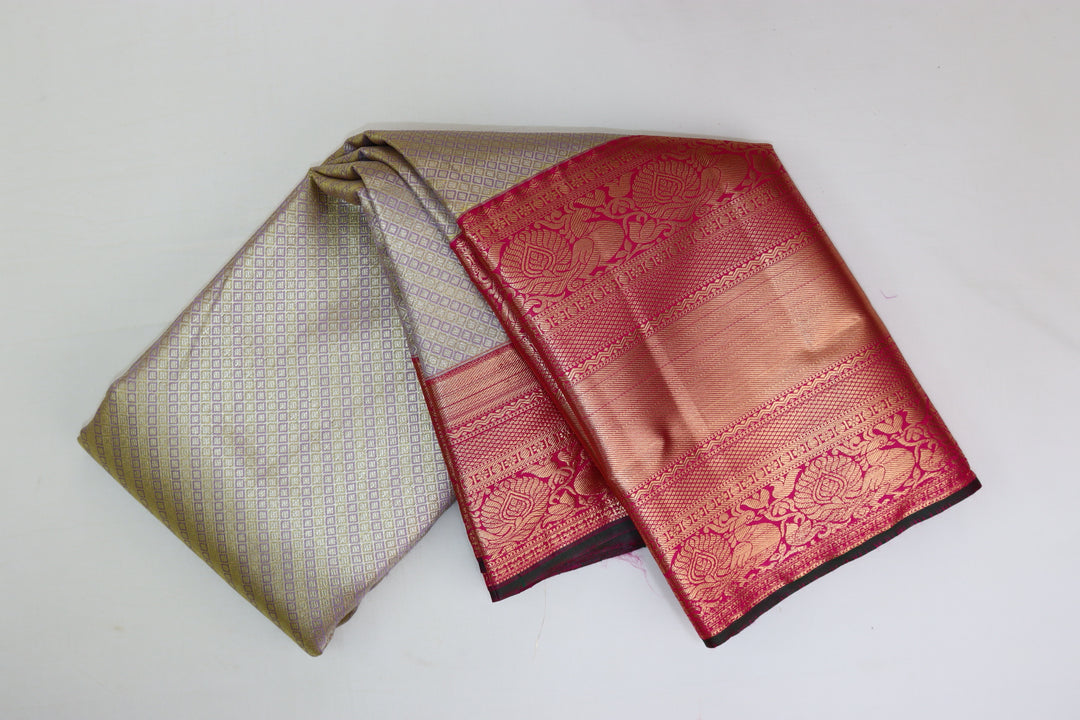 Fashionable Multi-Color Kanjipuram Saree