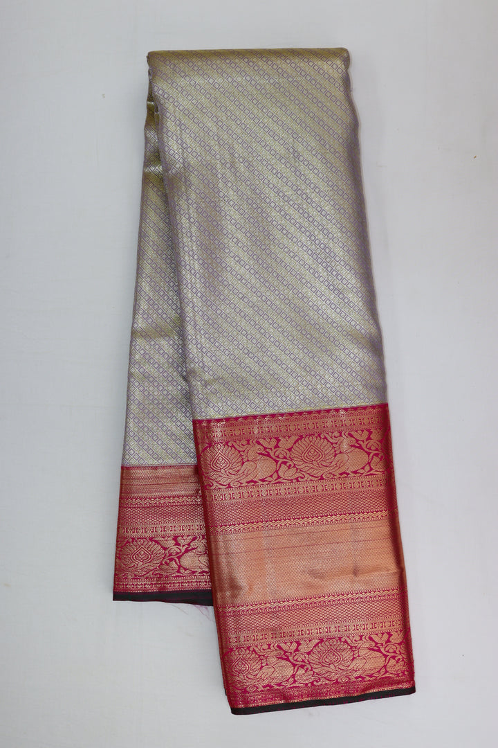 Fashionable Multi-Color Kanjipuram Saree