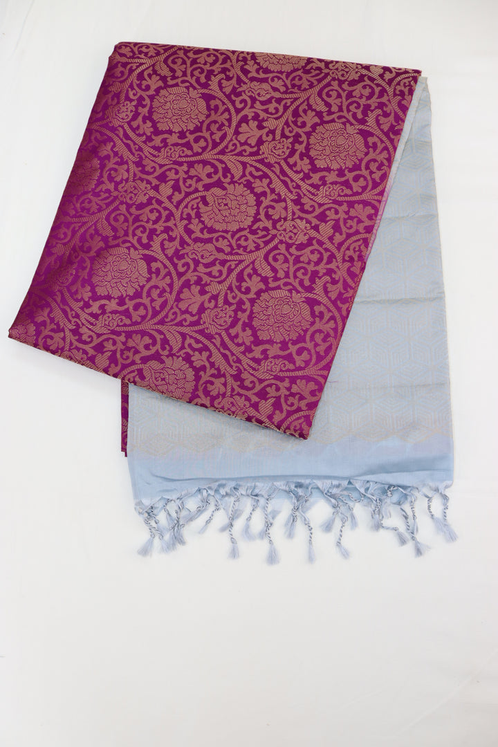 Classic Byzantine Kanjipuram Saree