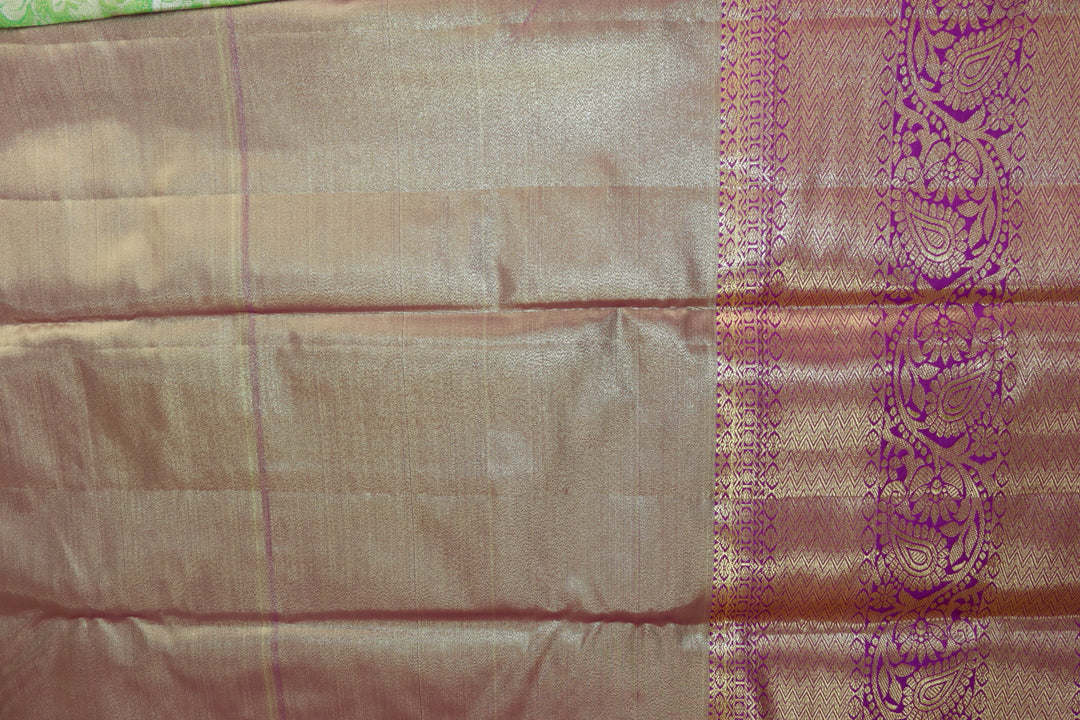 Elegant Green Kanjipuram Saree