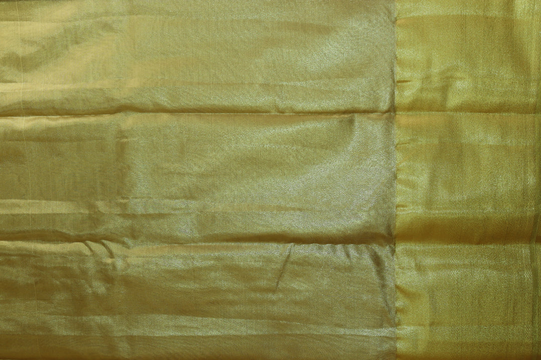 Enchanting Lemon Yellow Kanjipuram Saree