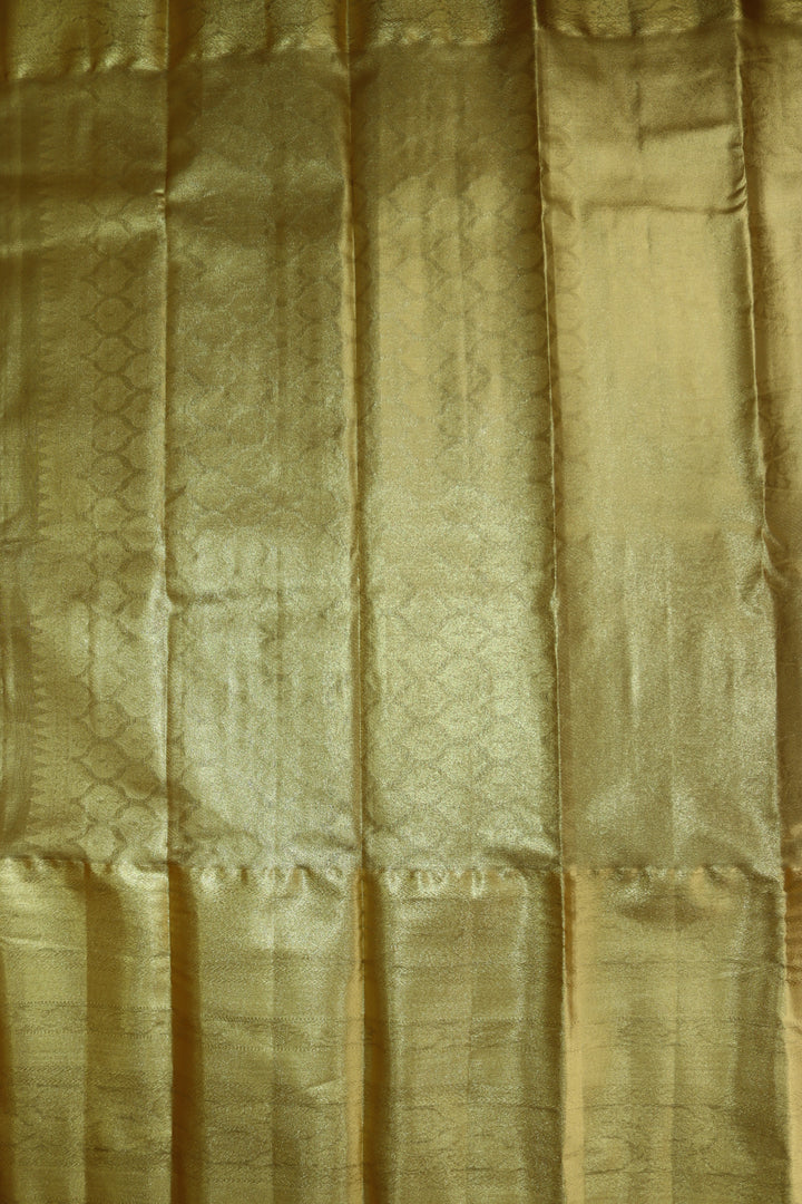 Luxurious Lemon Yellow Kanjipuram Saree