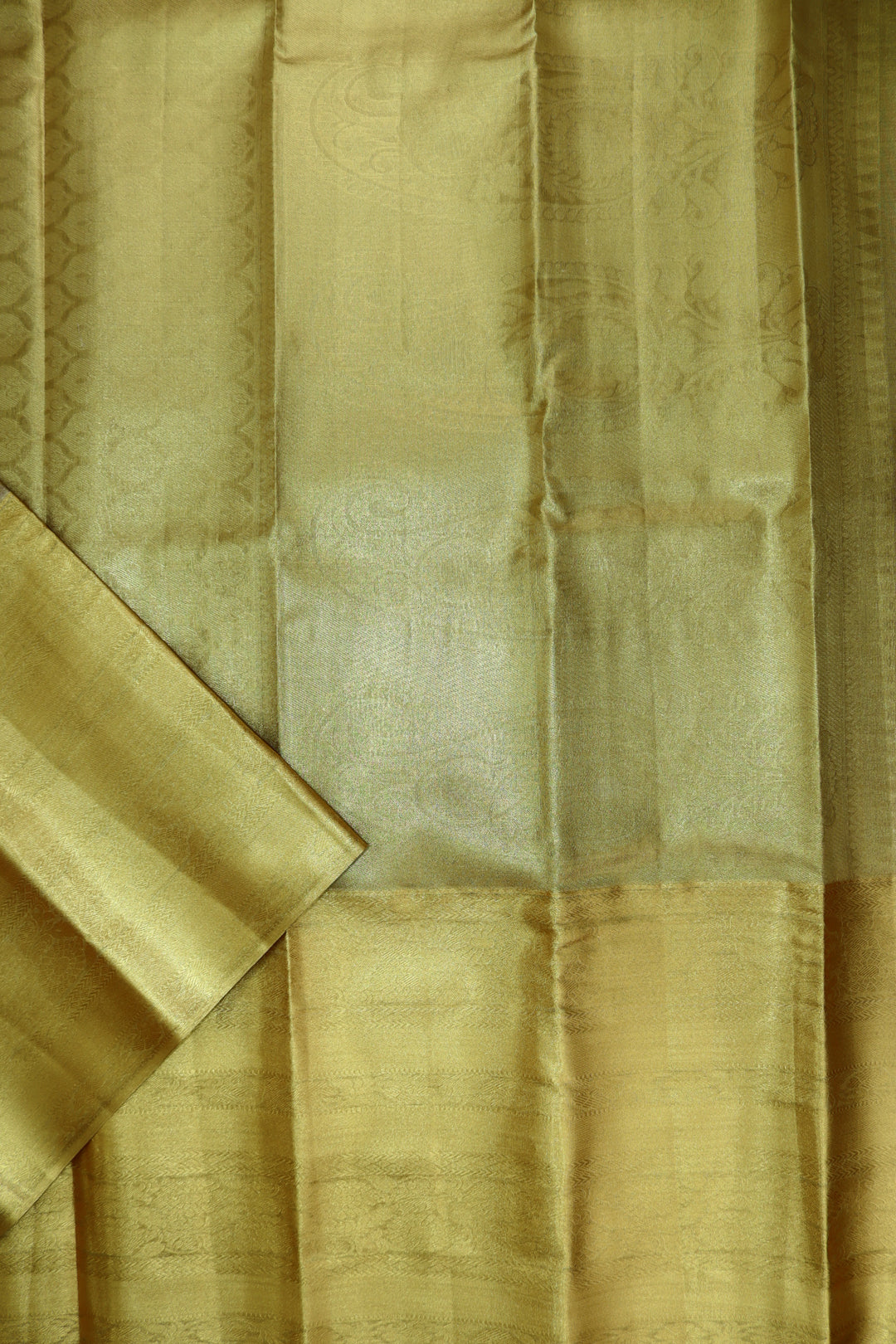 Opulent Lemon Yellow Kanjipuram Saree