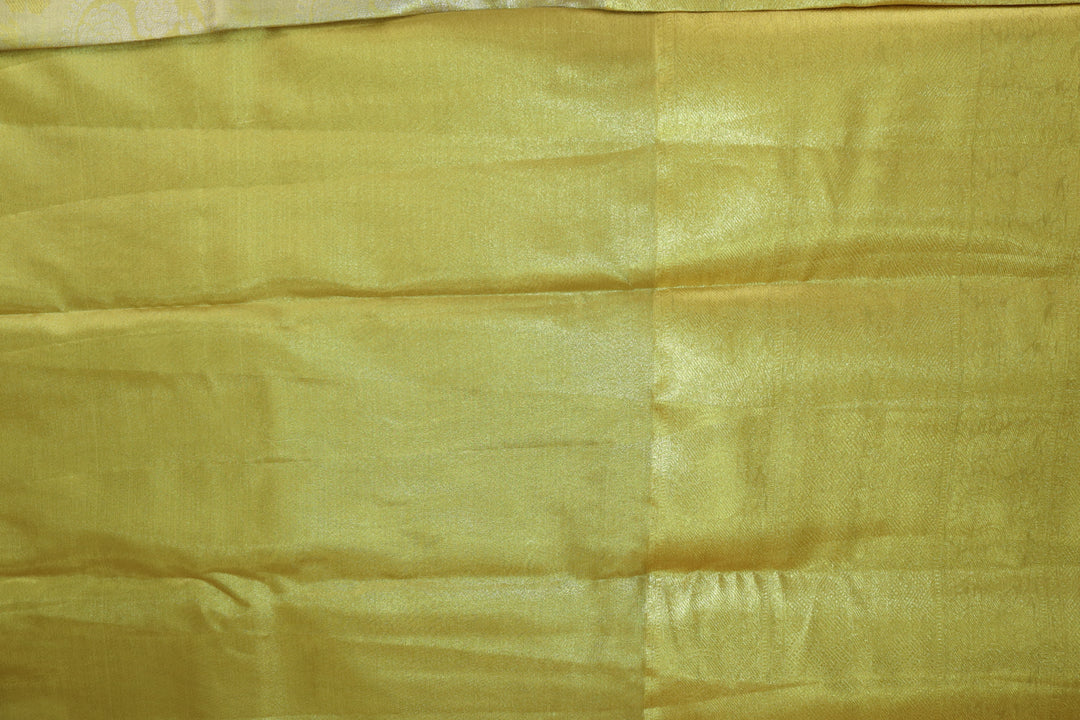 Royal Lemon Yellow Kanjipuram Saree