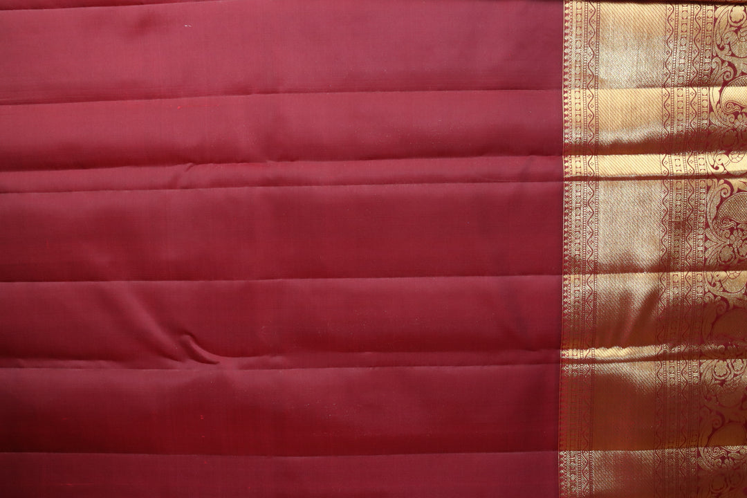 Radiant Cream Pure Kanjipuram Saree