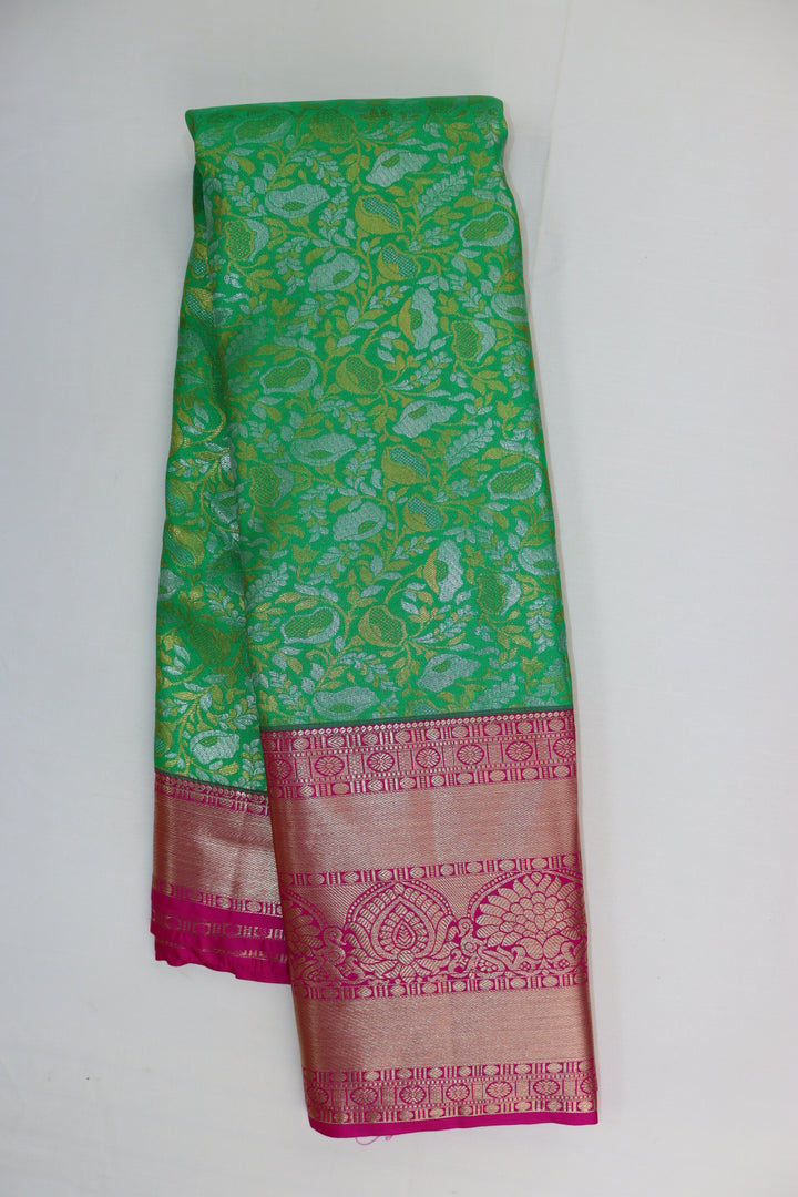 Regal Green Kanjipuram Saree