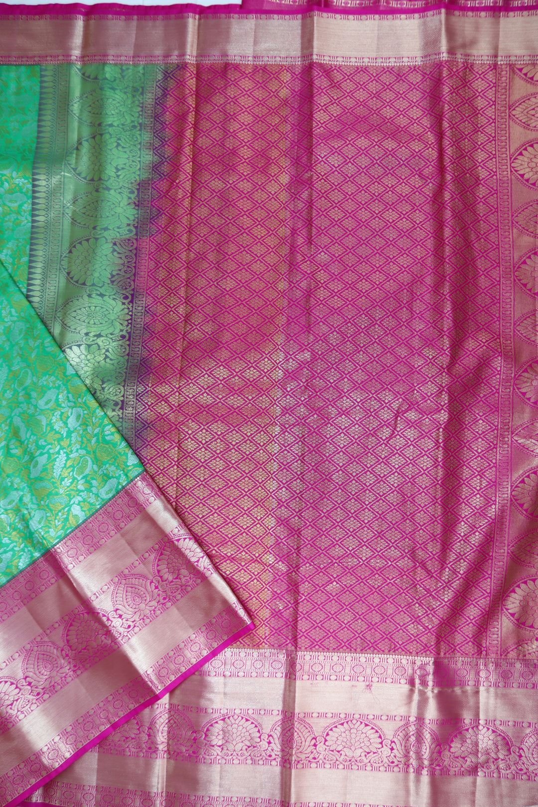 Regal Green Kanjipuram Saree