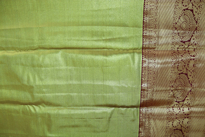 Opulent Lemon Yellow Kanjipuram Saree