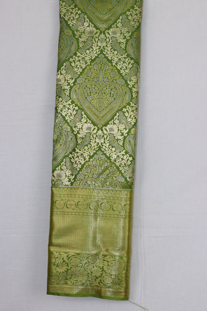 Classic Green Kanjipuram Saree