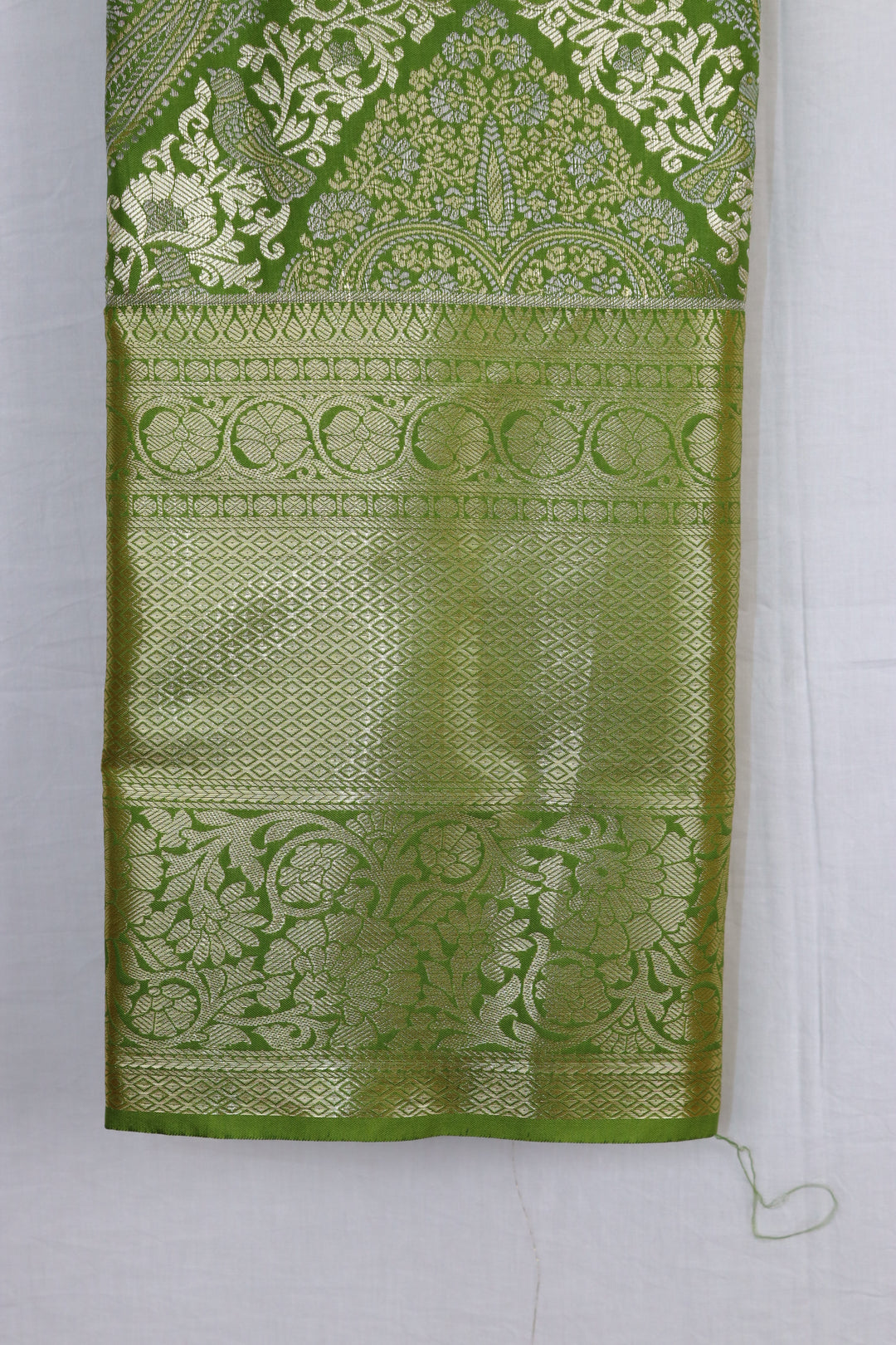 Classic Green Kanjipuram Saree