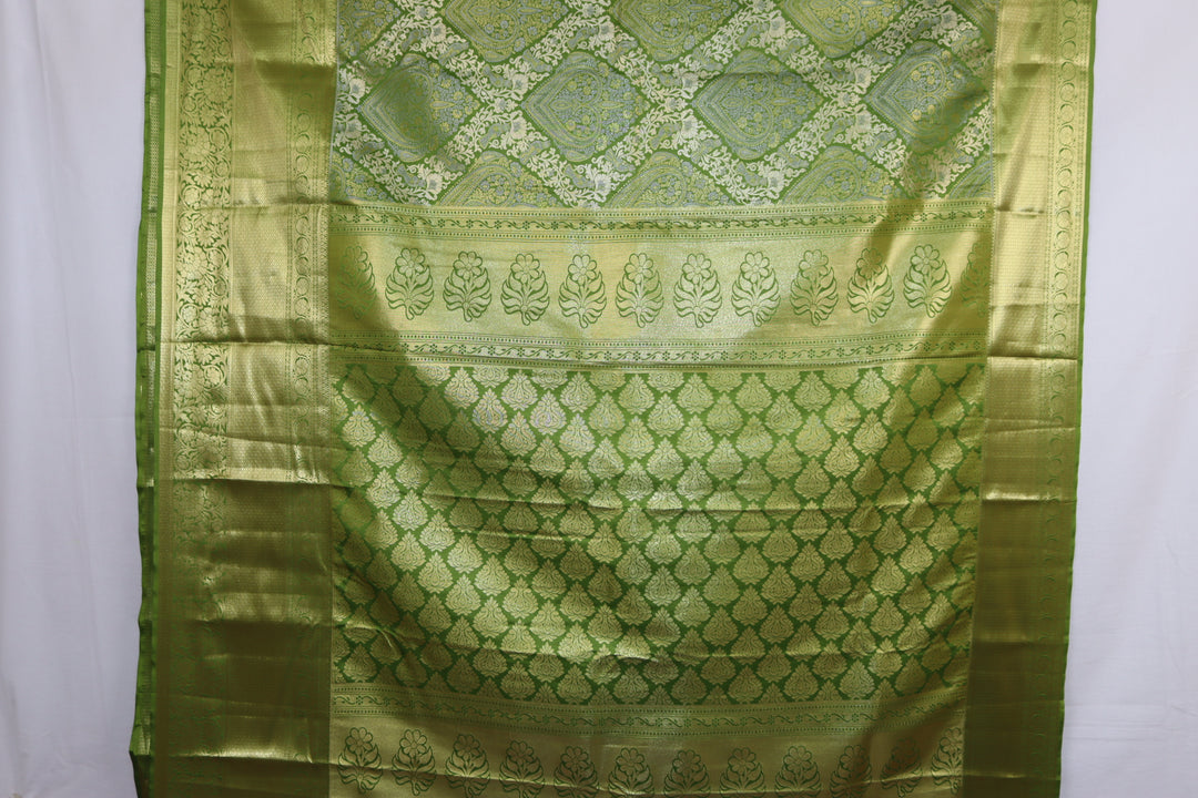 Classic Green Kanjipuram Saree