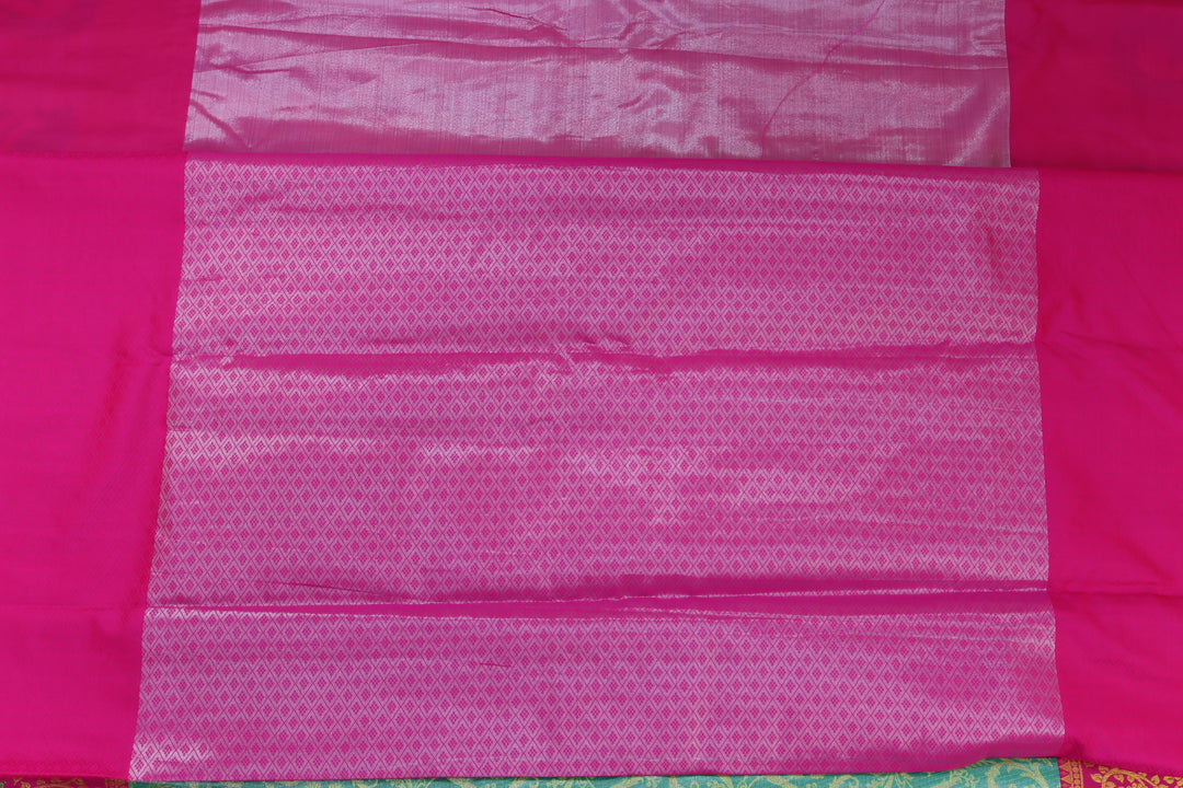 Royal Green Kanjipuram Saree