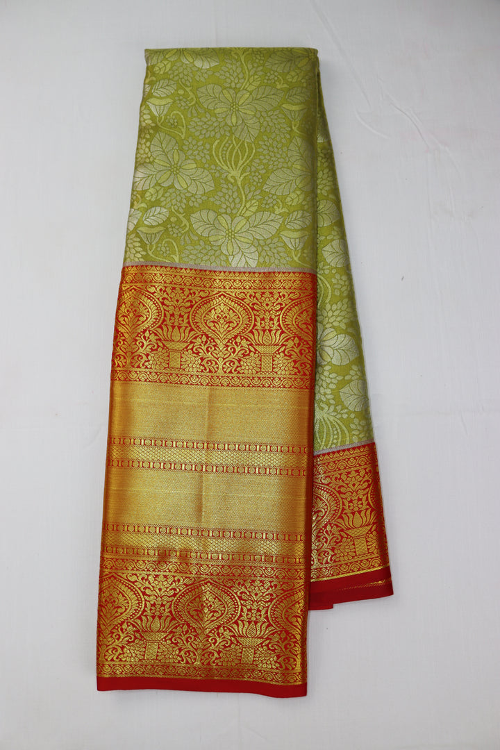 Classic Green Kanjipuram Saree