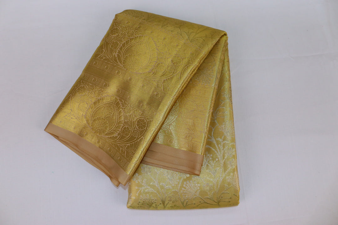 Royal Gold Kanjipuram Saree