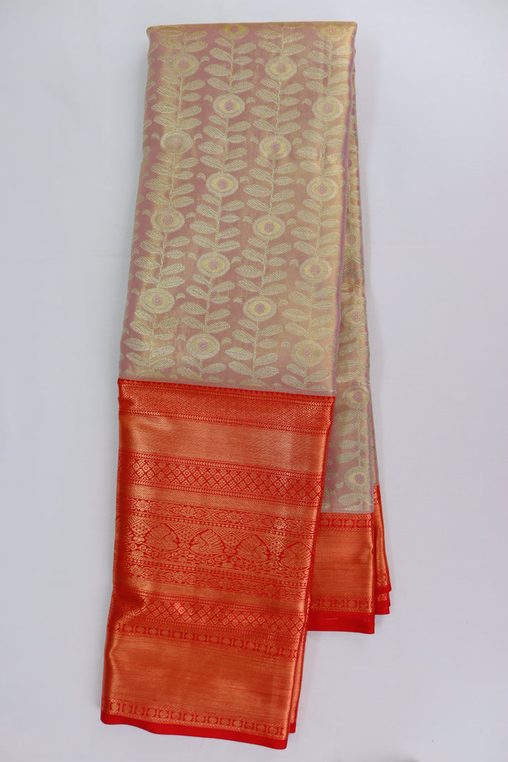 Royal Cream Kanjipuram Saree