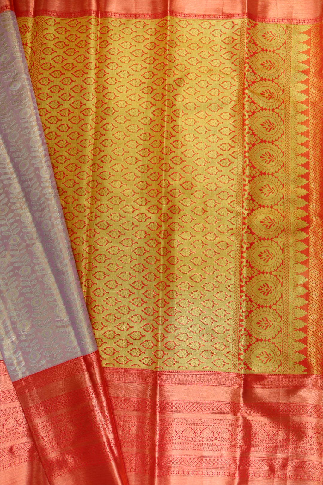 Royal Cream Kanjipuram Saree