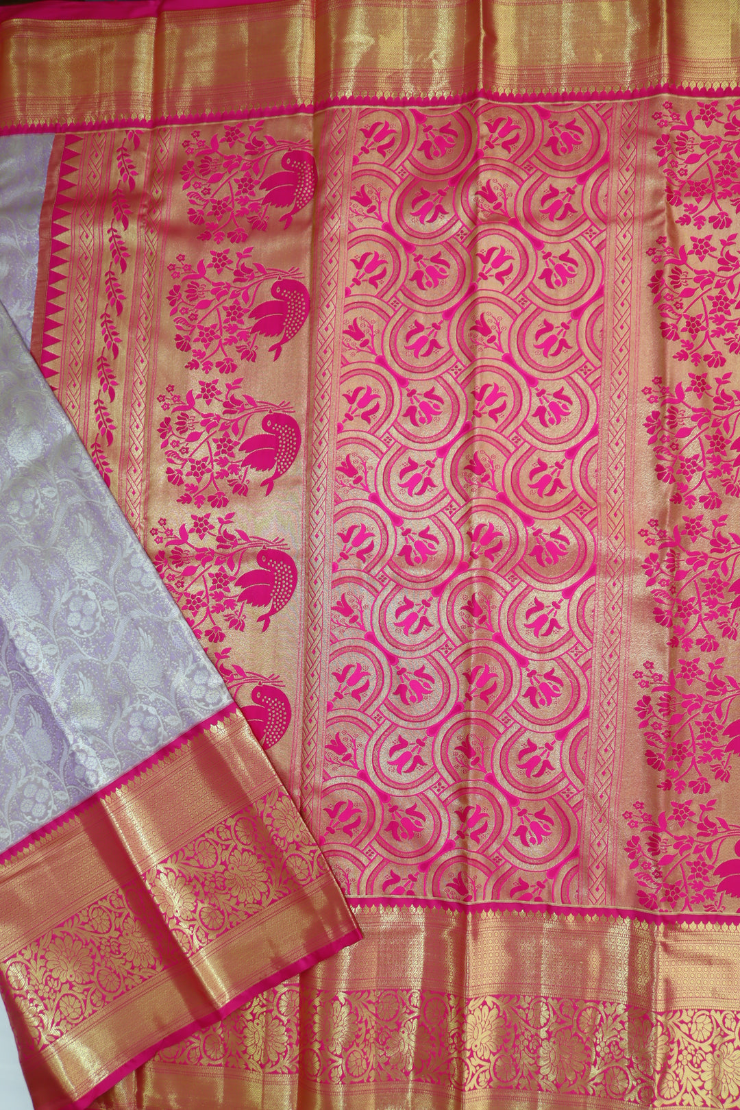 Regal Purple Kanjipuram Saree