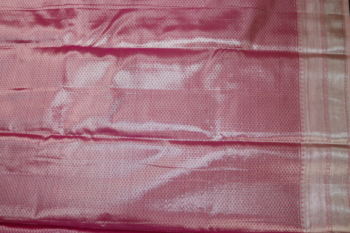 Stunning Pink Kanjipuram Saree