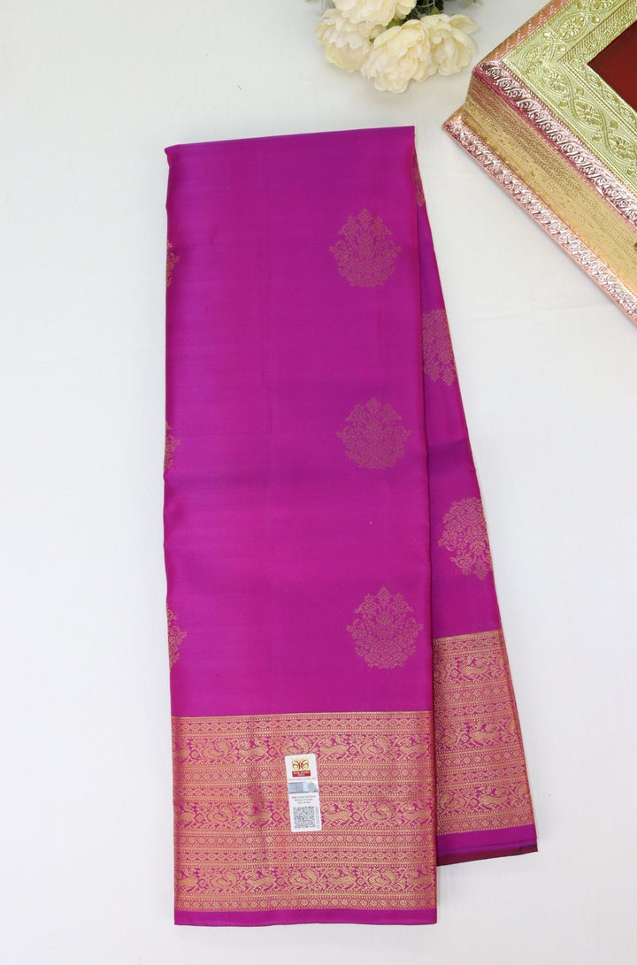 Timeless Pink Pure Kanjipuram Saree