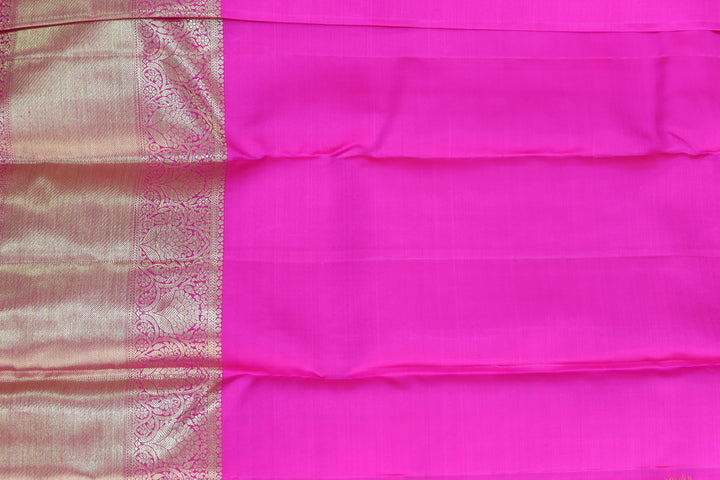 Royal Yellow Pure Kanjipuram Saree