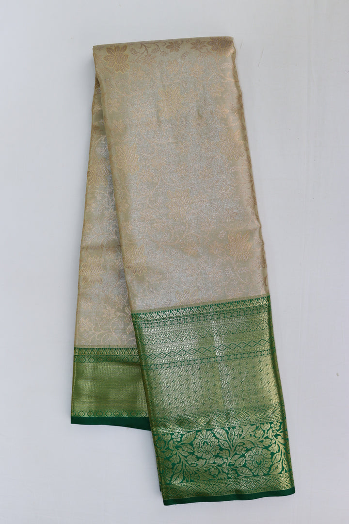 Royal Cream Kanjipuram Saree