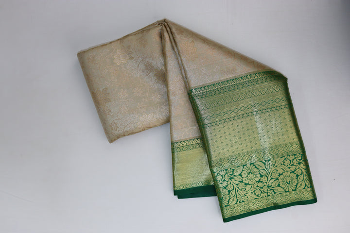 Royal Cream Kanjipuram Saree