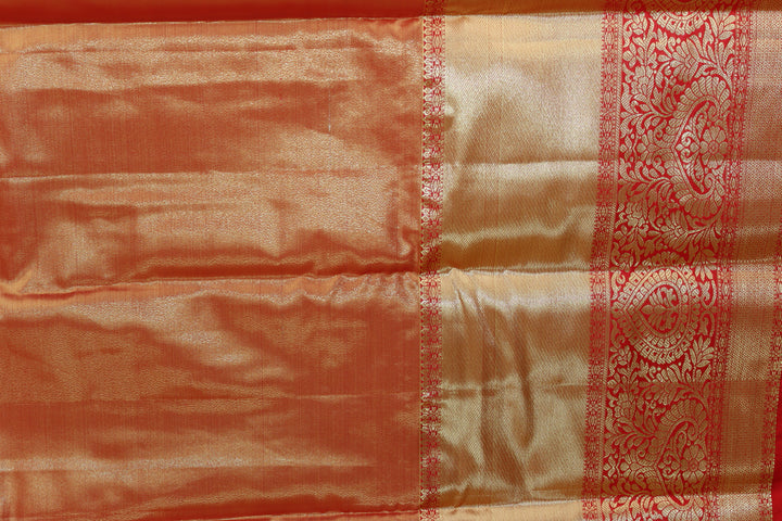 Mesmerizing Olive Green Kanjipuram Saree