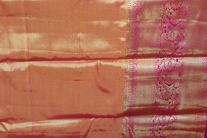 Graceful Beige Kanjipuram Saree