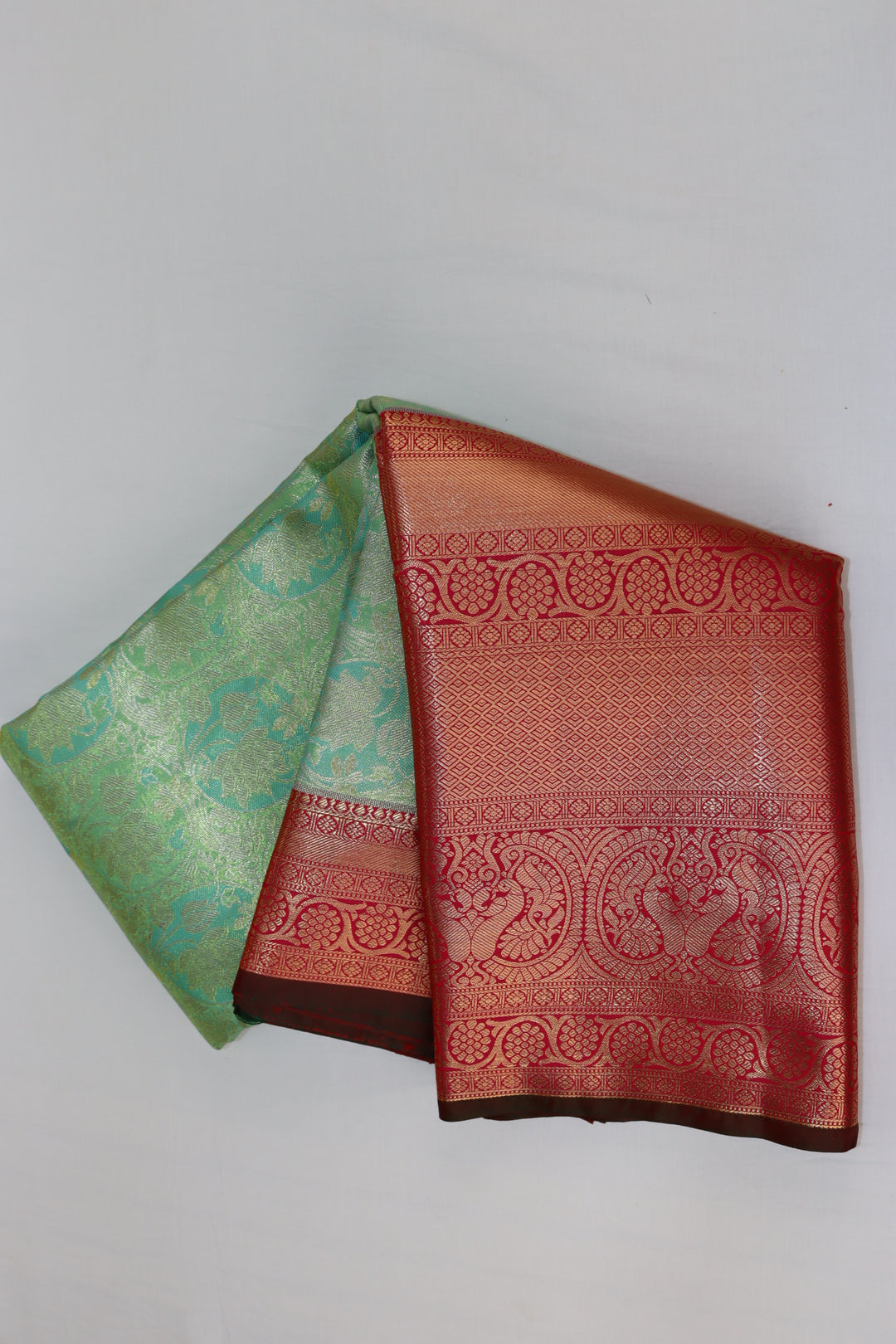 Elegant Multi-Color Kanjipuram Saree