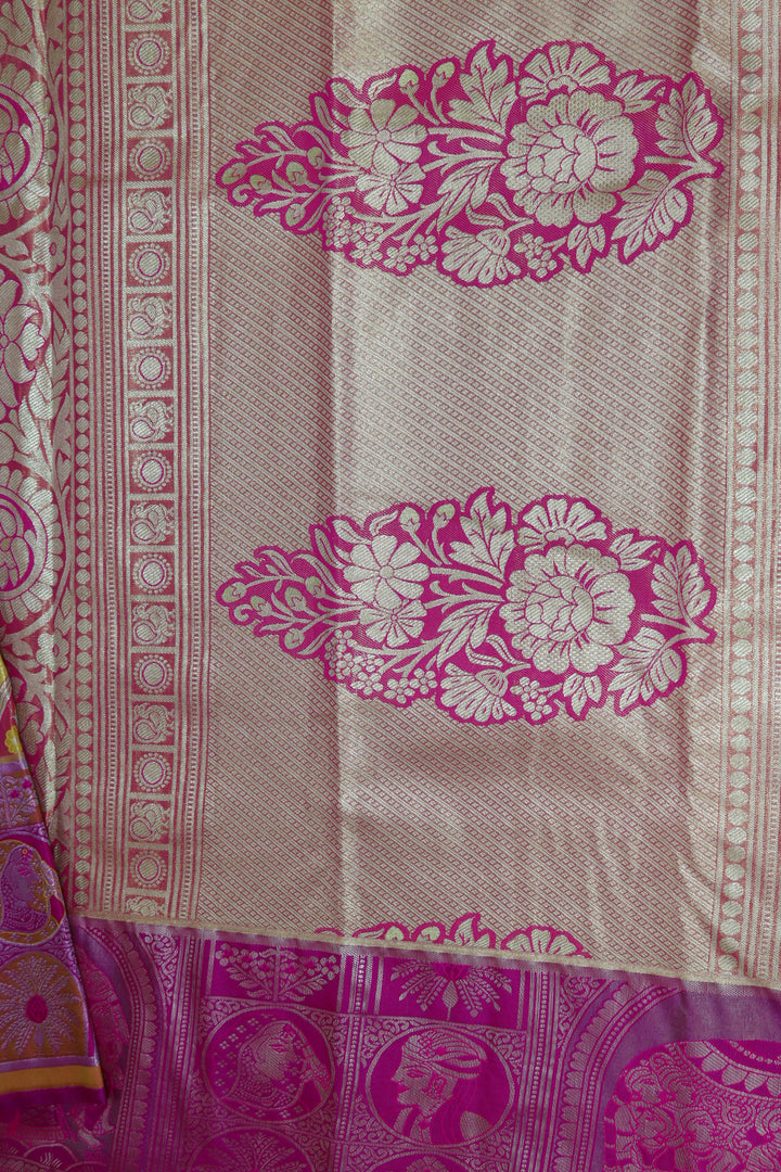 Elegant Multi-Color Kanjipuram Saree