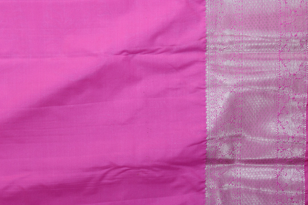 Stunning Pink Kanjipuram Saree