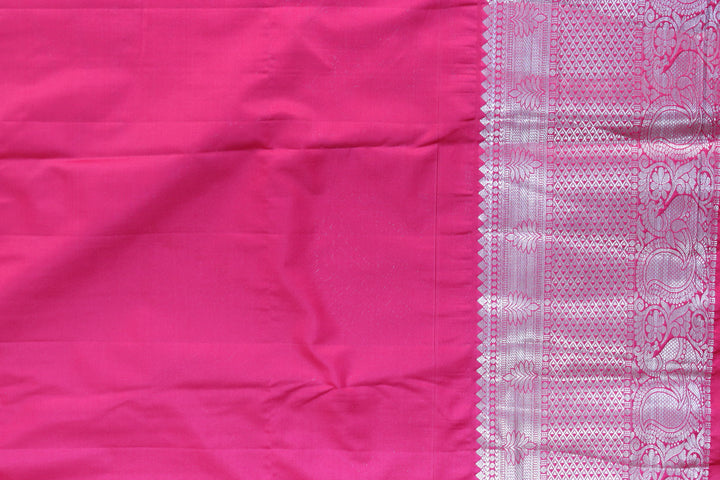 Classic Dark Pink Kanjipuram Saree