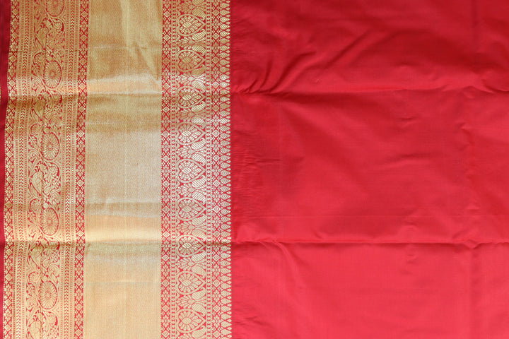 Trendy Cream Kanjipuram Saree