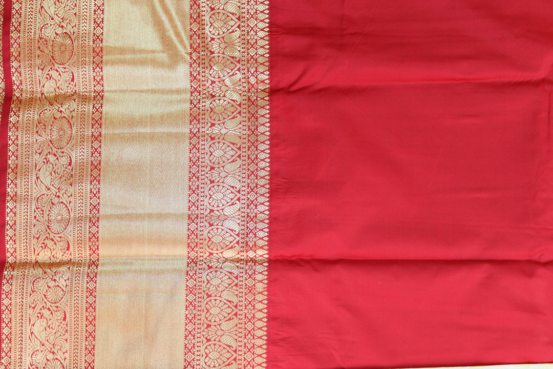 Stunning Cream Kanjipuram Saree