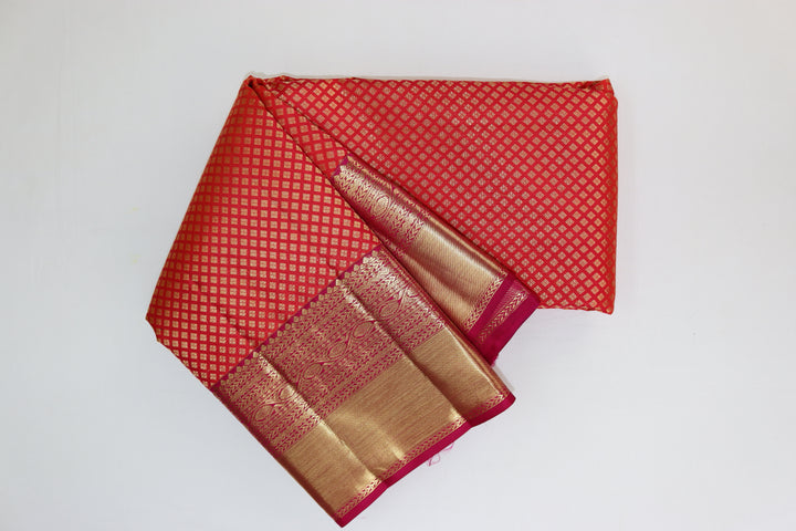 Traditional Red Kanjipuram Saree