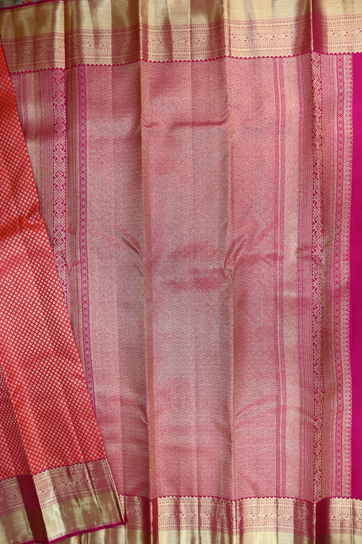 Traditional Red Kanjipuram Saree