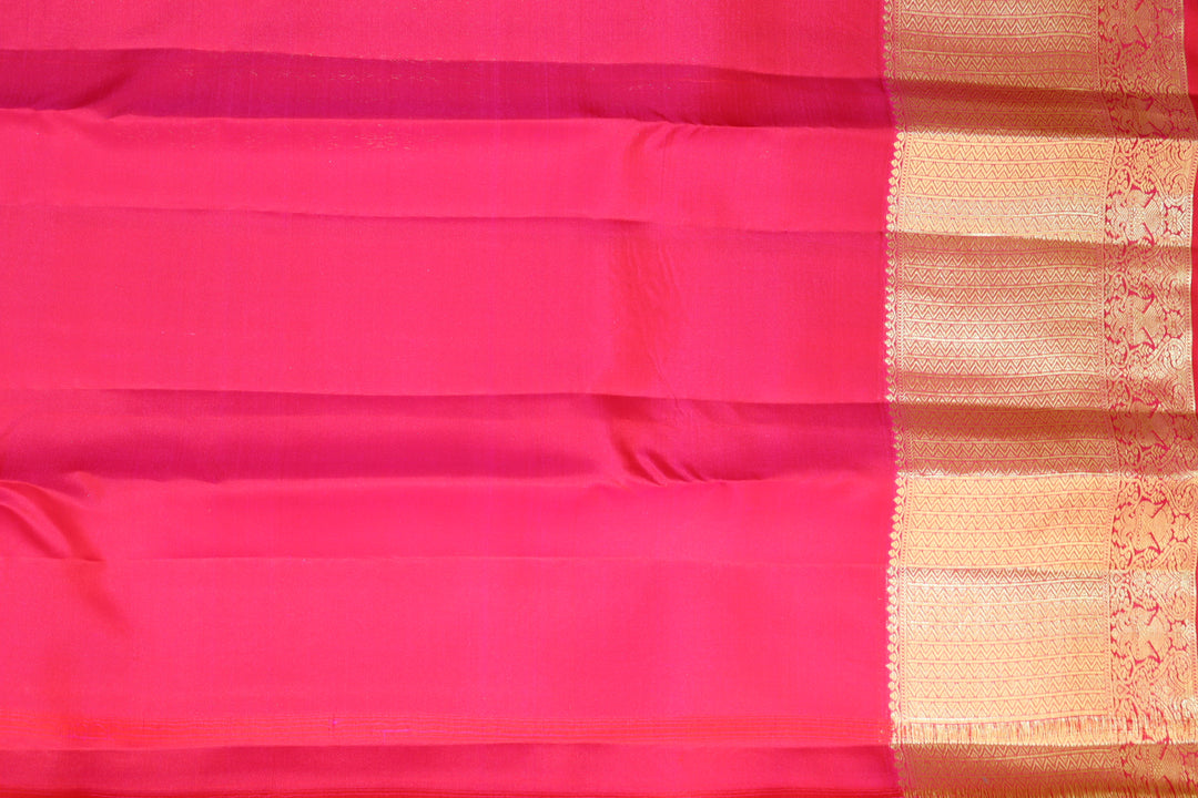 Exquite Red Kanjipuram Saree