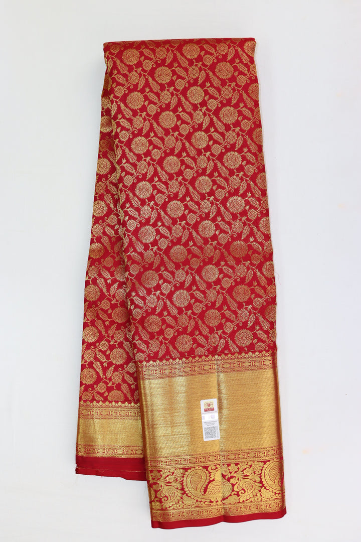 Regal Red Kanjipuram Saree