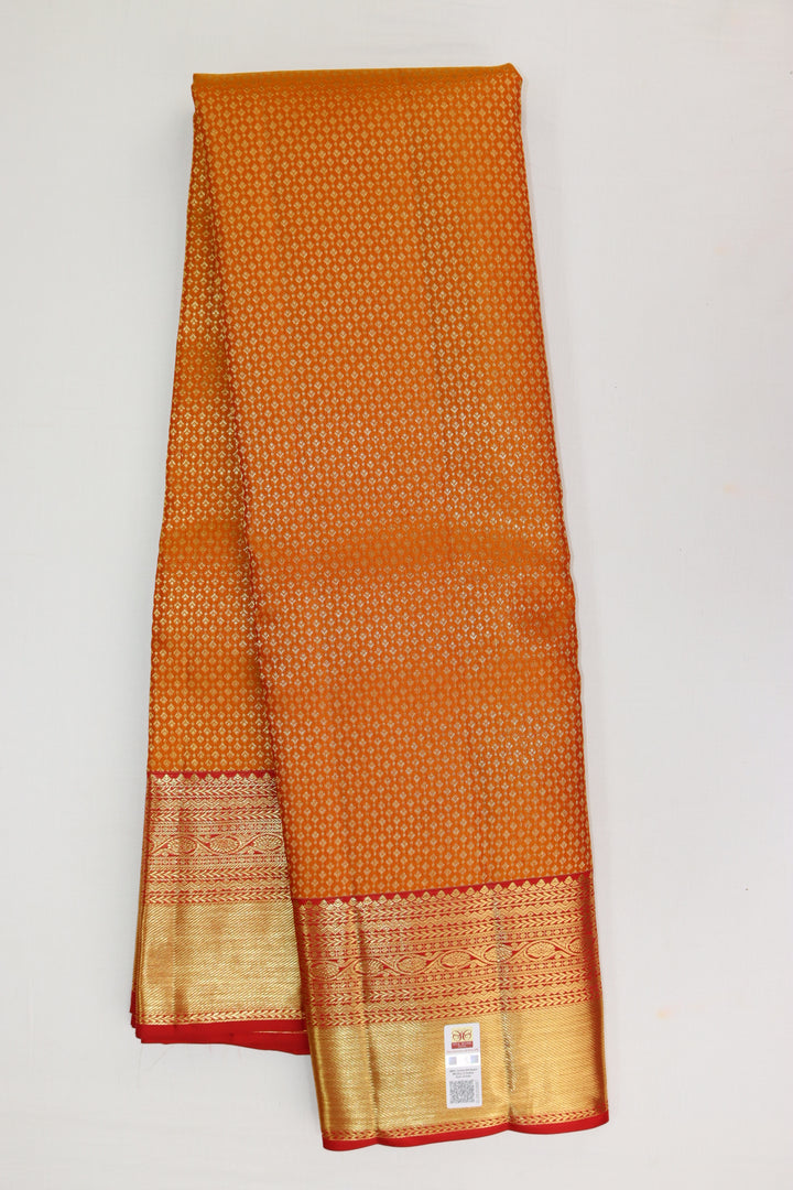 Classic Yellow Kanjipuram Saree